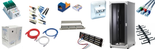 Rack, cablu UTP, Patchcord, fibr optica, patchpanel, prize UTP, conectori